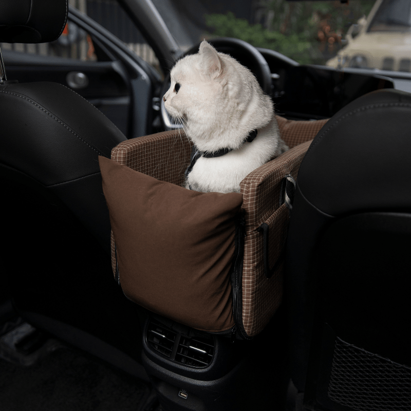 Centre Console Pet Car Seat for Cats and Small Dogs - ZoePaws