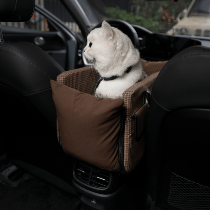 Centre Console Pet Car Seat for Cats and Small Dogs - ZoePaws