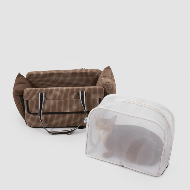Centre Console Pet Car Seat for Cats and Small Dogs - ZoePaws