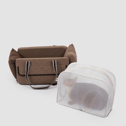 Centre Console Pet Car Seat for Cats and Small Dogs - ZoePaws