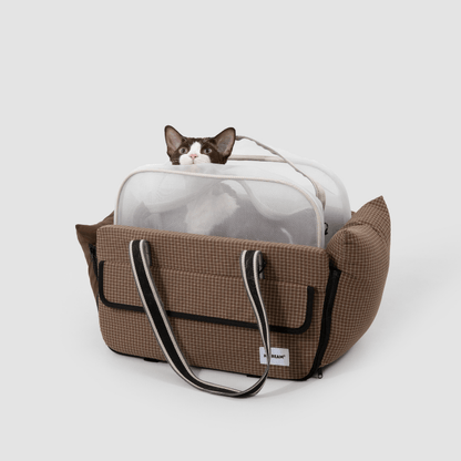 Centre Console Pet Car Seat for Cats and Small Dogs - ZoePaws