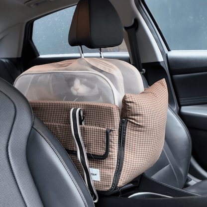 Centre Console Pet Car Seat for Cats and Small Dogs - ZoePaws