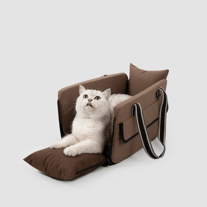 Centre Console Pet Car Seat for Cats and Small Dogs - ZoePaws