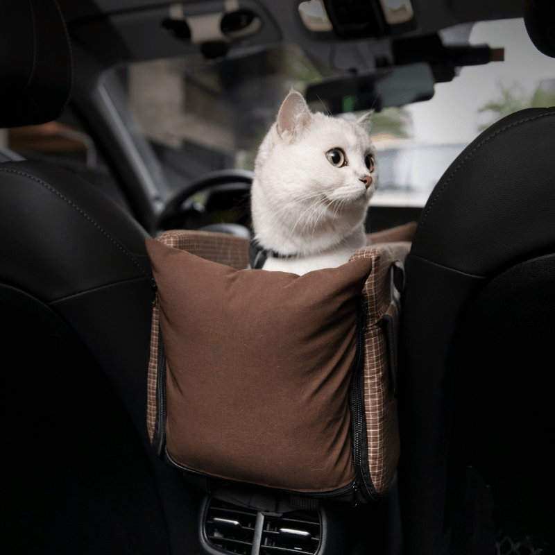 Centre Console Pet Car Seat for Cats and Small Dogs - ZoePaws