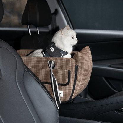 Centre Console Pet Car Seat for Cats and Small Dogs - ZoePaws