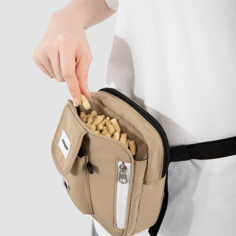 Dog Treat Training Pouch with Multi-Way Wear and Large Storage - ZoePaws