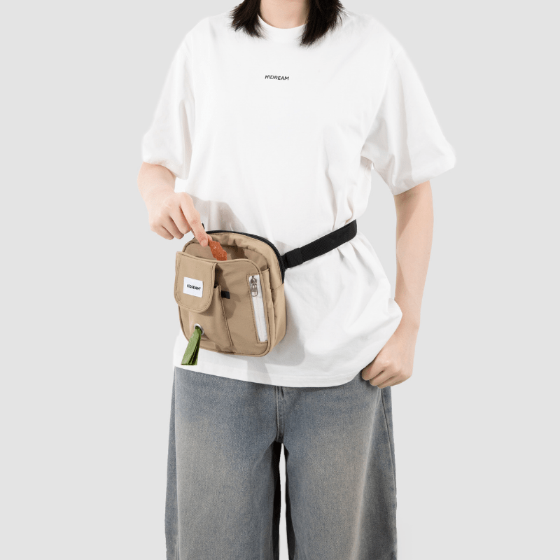 Dog Treat Training Pouch with Multi-Way Wear and Large Storage - ZoePaws
