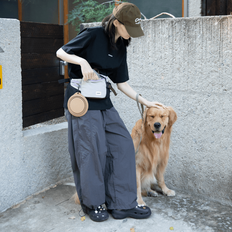Dog Treat Training Pouch with Multi-Way Wear and Large Storage - ZoePaws