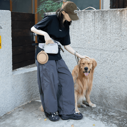 Dog Treat Training Pouch with Multi-Way Wear and Large Storage - ZoePaws