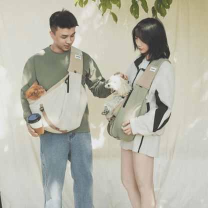 Ergonomic Portable Hands-Free Pet Sling Carrier - ZoePaws