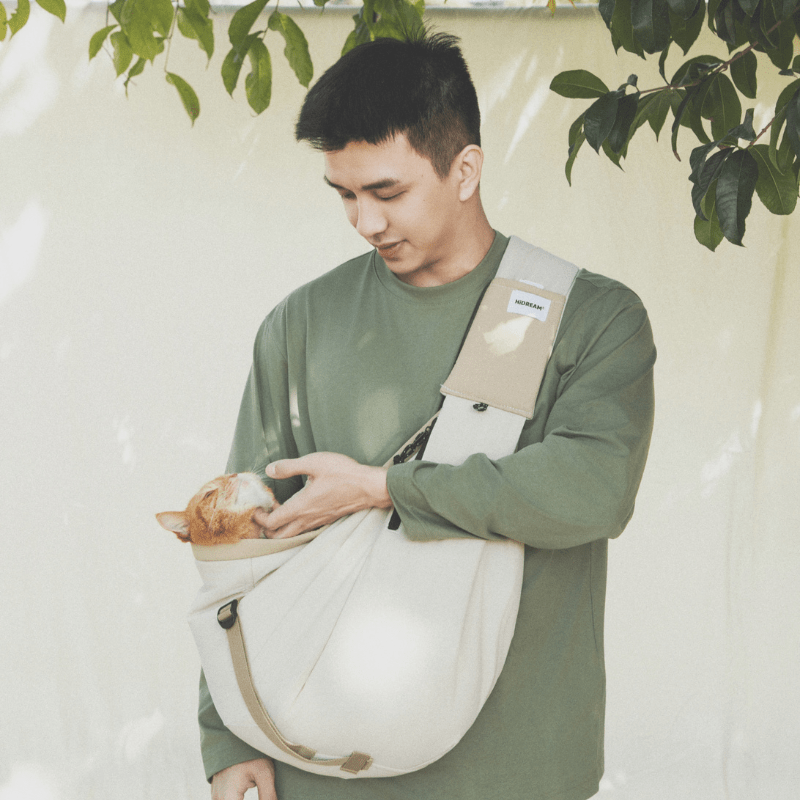 Ergonomic Portable Hands-Free Pet Sling Carrier - ZoePaws