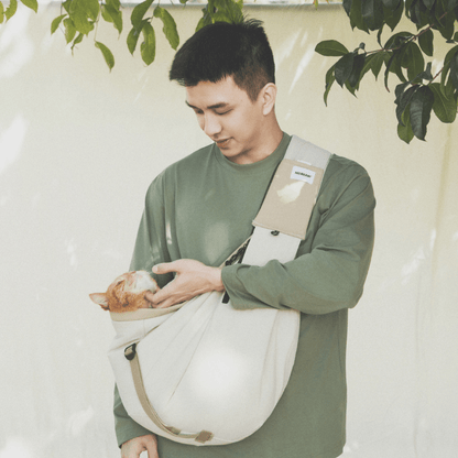 Ergonomic Portable Hands-Free Pet Sling Carrier - ZoePaws