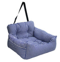 Padded Dog Car Seat back view