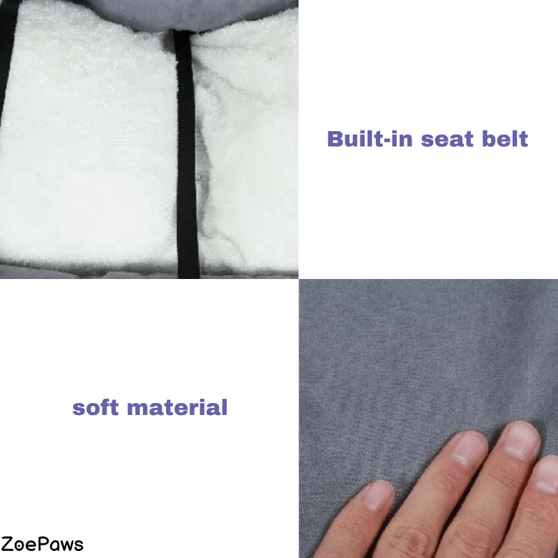 Fluff Dog Car Seat - ZoePaws