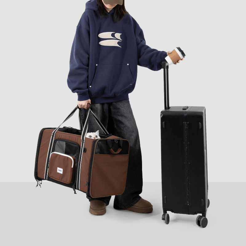 MAX Expandable Pet Travel Carrier for Cats and Small Dogs - ZoePaws