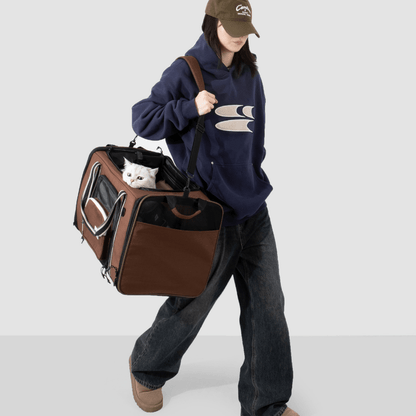 MAX Expandable Pet Travel Carrier for Cats and Small Dogs - ZoePaws