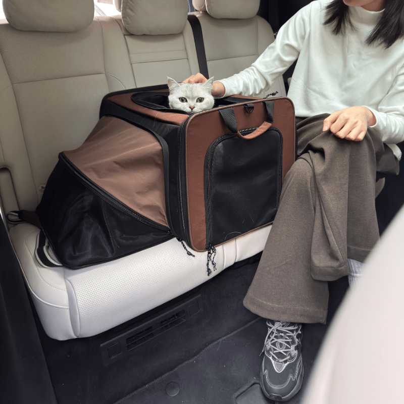 MAX Expandable Pet Travel Carrier for Cats and Small Dogs - ZoePaws
