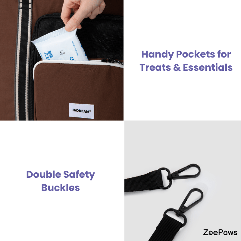 MAX Expandable Pet Travel Carrier for Cats and Small Dogs - ZoePaws