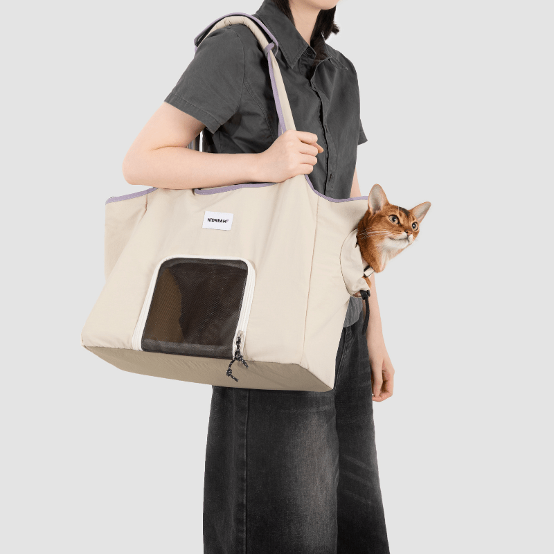 Nylon Pet Shoulder Carrier Bag for Daily Walks - ZoePaws