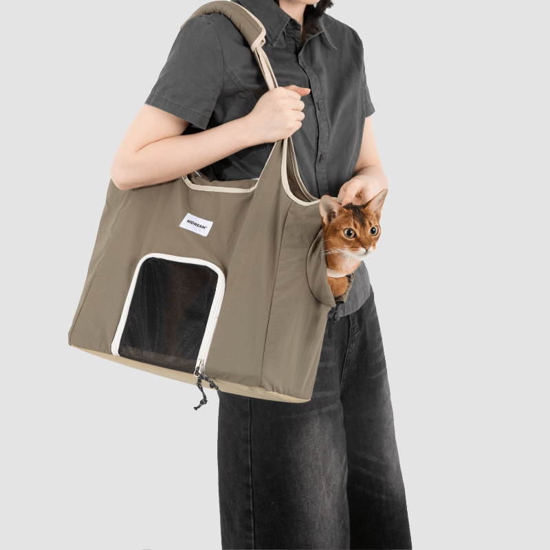 Nylon Pet Shoulder Carrier Bag for Daily Walks - ZoePaws