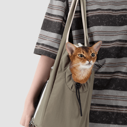 Nylon Pet Shoulder Carrier Bag for Daily Walks - ZoePaws