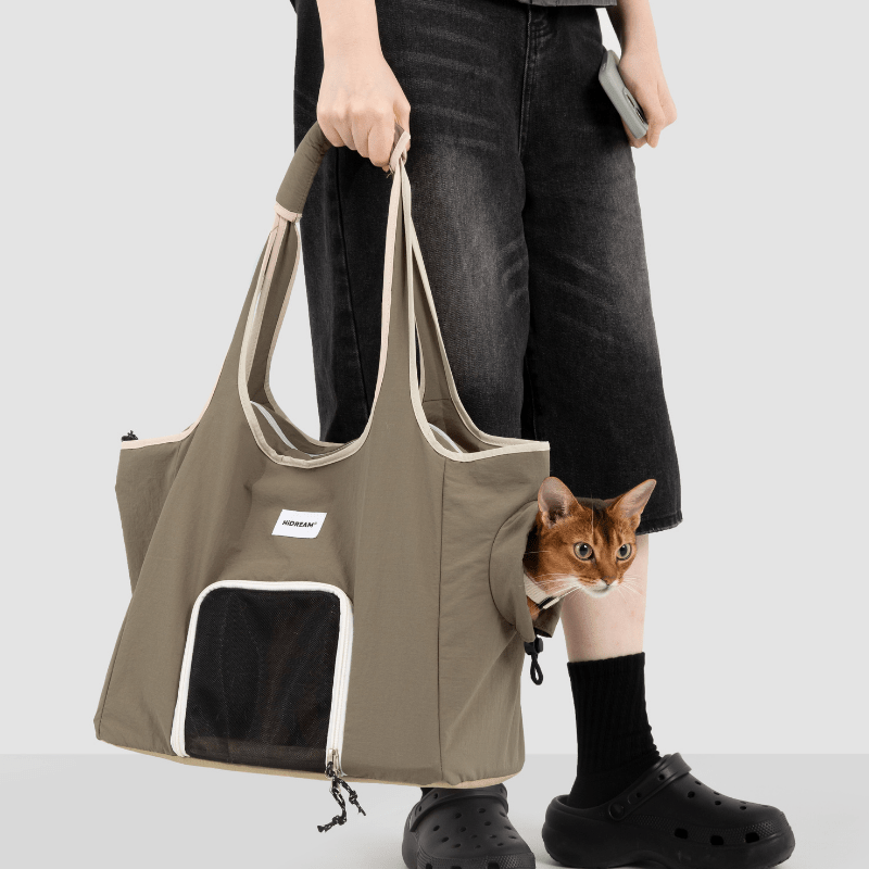 Nylon Pet Shoulder Carrier Bag for Daily Walks - ZoePaws