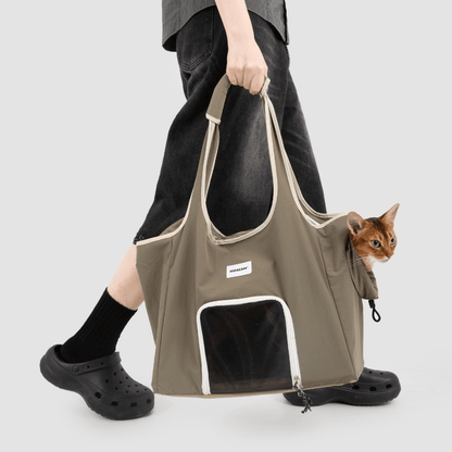 Nylon Pet Shoulder Carrier Bag for Daily Walks - ZoePaws