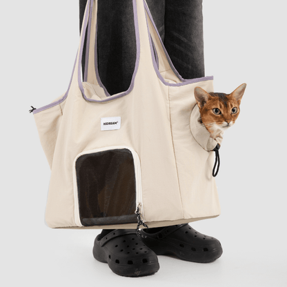 Nylon Pet Shoulder Carrier Bag for Daily Walks - ZoePaws
