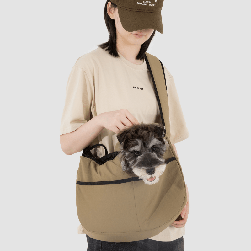 Outdoor Pet Tote Shoulder Bag for Cats and Small Dogs - ZoePaws