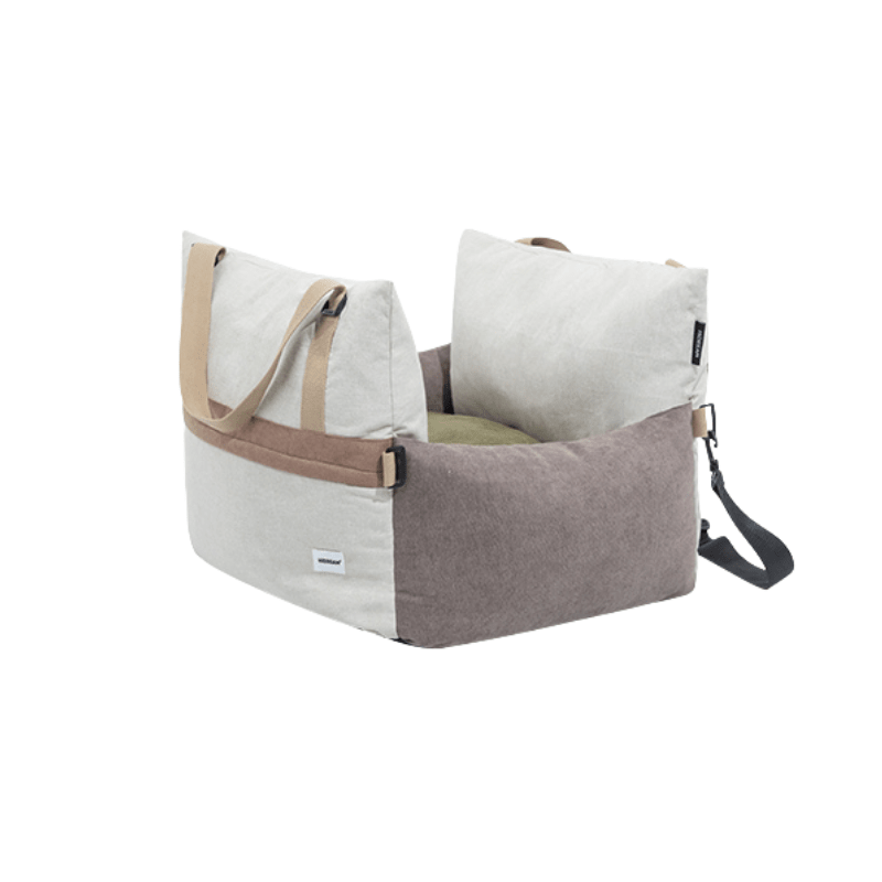 Pet Car Safety Seat with Padded Cushion - ZoePaws