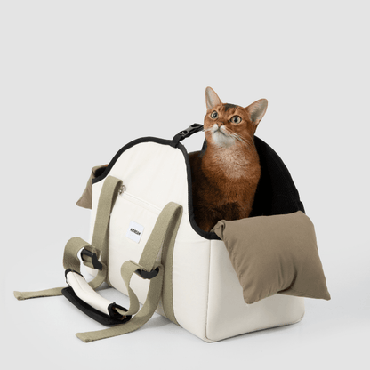 Pet Walking Shoulder Bag with Removable Mesh Cover - ZoePaws