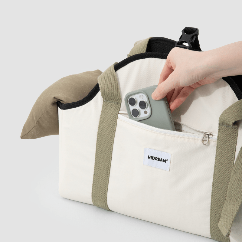 Pet Walking Shoulder Bag with Removable Mesh Cover - ZoePaws