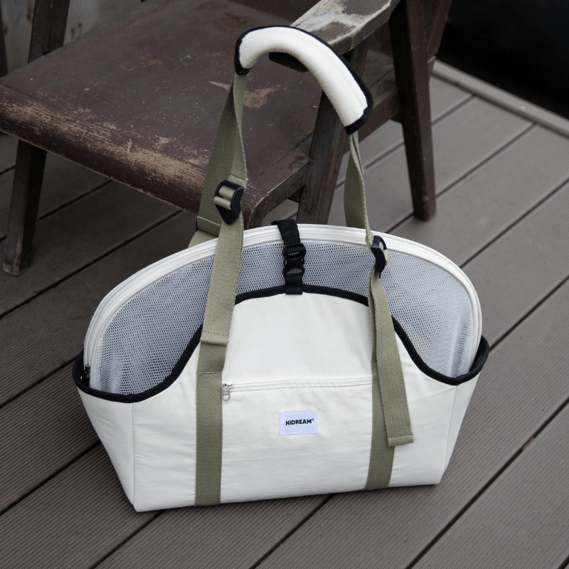 Pet Walking Shoulder Bag with Removable Mesh Cover - ZoePaws