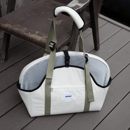Pet Walking Shoulder Bag with Removable Mesh Cover - ZoePaws