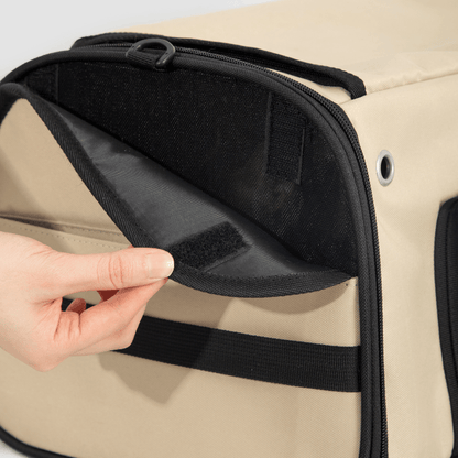Toast-Style Airline Pet Carrier with Breathable Mesh Windows - ZoePaws