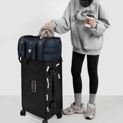 Toast-Style Airline Pet Carrier with Breathable Mesh Windows - ZoePaws